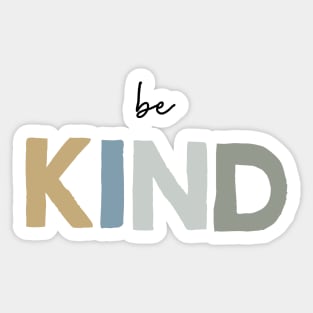 Be Kind Sticker